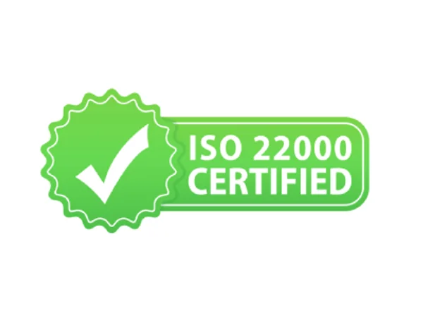 ISO 22000 Certified işareti
